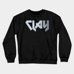 Heavy metal Clay Crewneck Sweatshirt